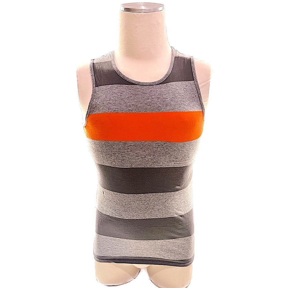 Vans “Off The Wall” Striped Knit Tank Top, Men’s Size Medium.